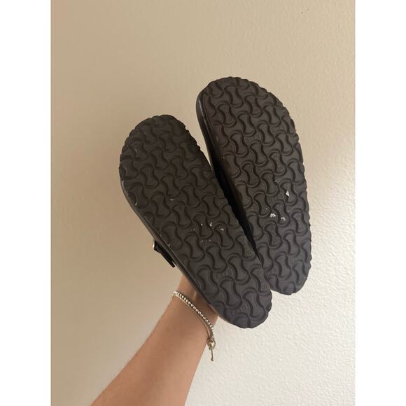 Birkenstock Boston Grip Leather in Brown sz 39 - Picture 6 of 7